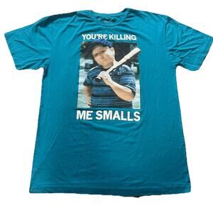 The Sandlot Shirt Men's Large Blue You're Killing Me Smalls Graphic Short Sleeve